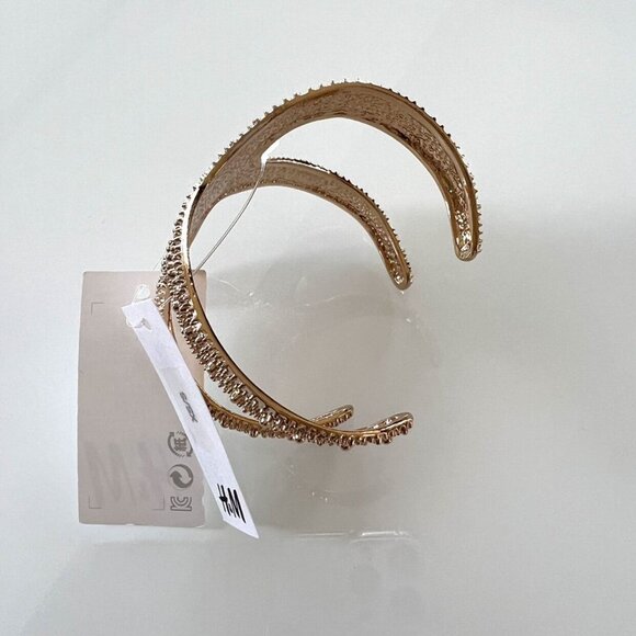 🆕NWT H&M Gold Starfish Cuff Bracelet - Picture 4 of 7